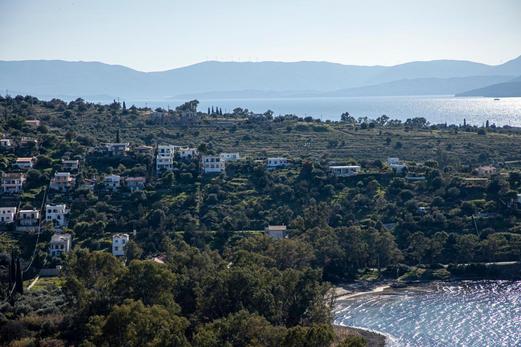 Aegina Sea View Villa Eginitissa Екстериор снимка