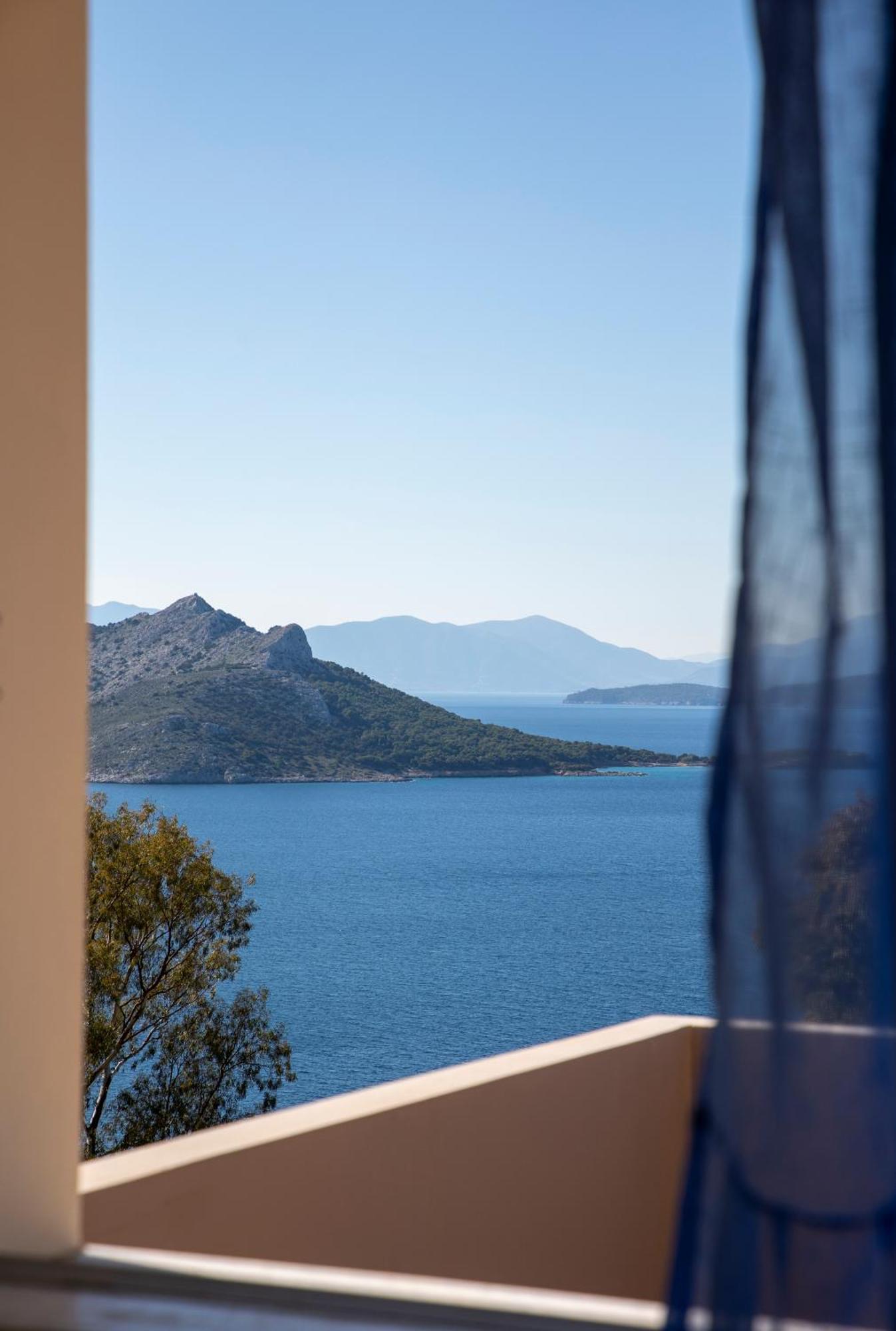 Aegina Sea View Villa Eginitissa Екстериор снимка