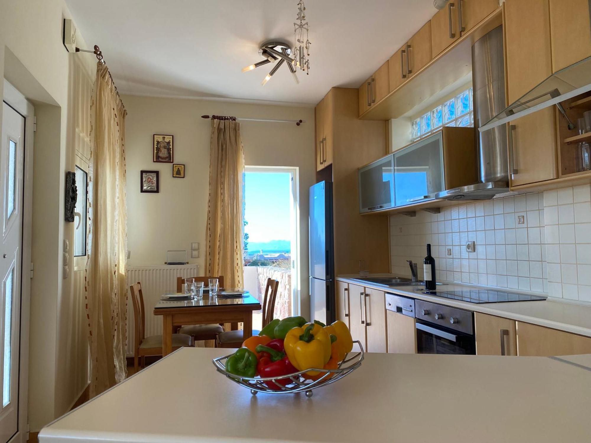 Aegina Sea View Villa Eginitissa Екстериор снимка